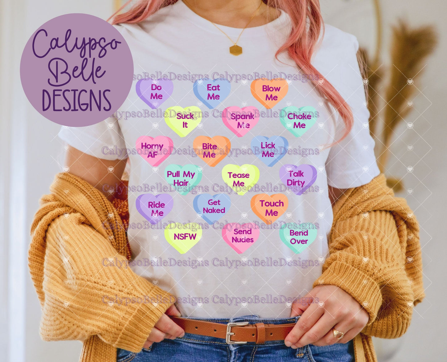 Dirty Naughty Hearts, Valentines Day Kinky Design