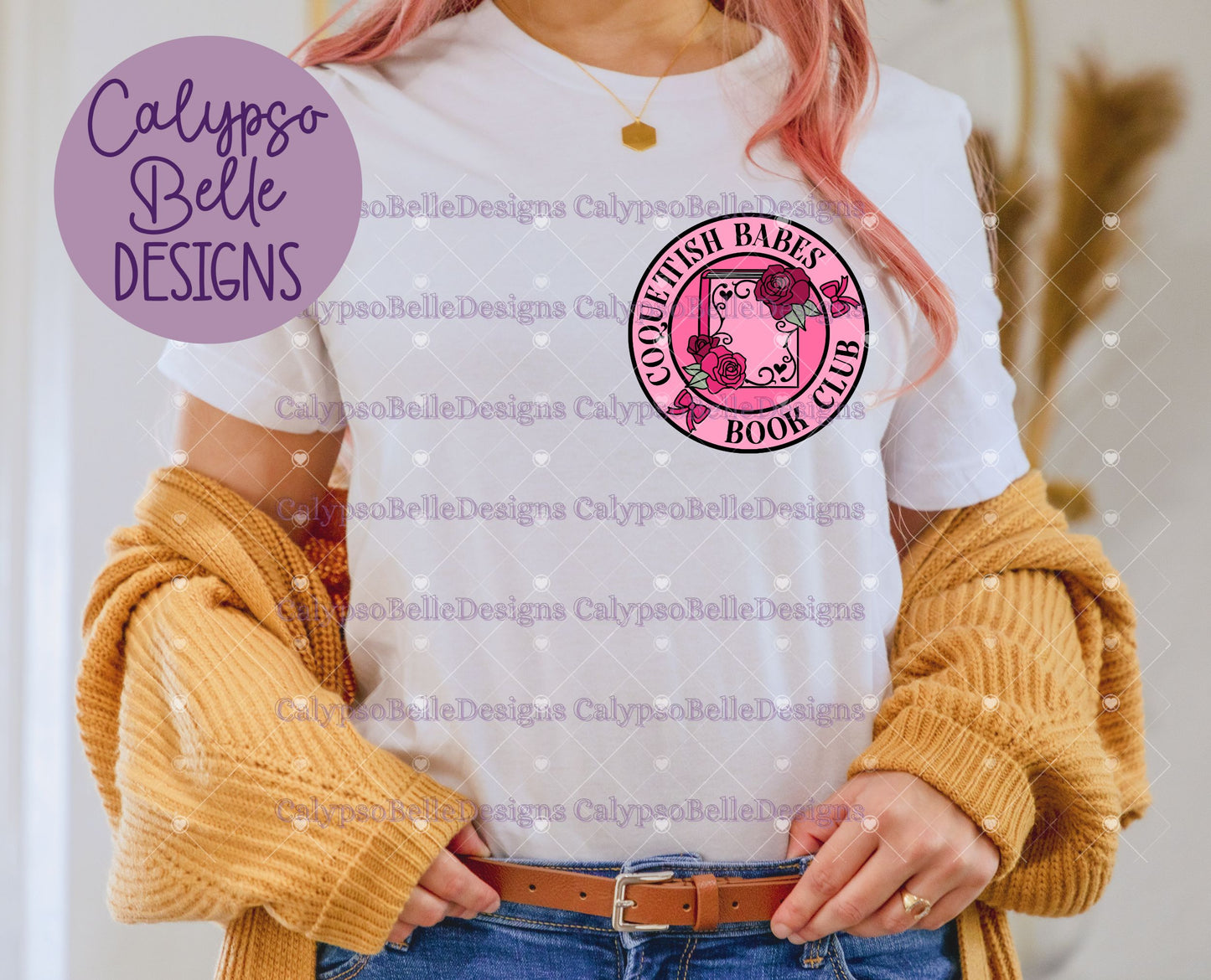 Coquettish Babes Book Club, Bookish Design