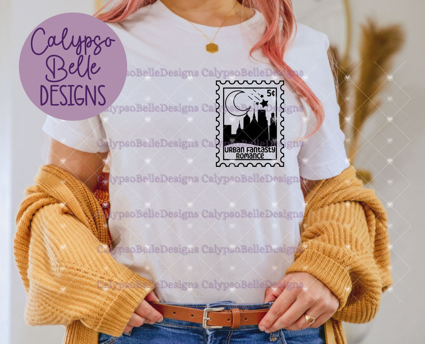 Urban Fantasy Romance, Trope Stamps, Bookish Stamps, Bookish Design