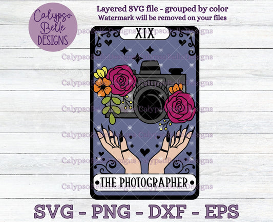 The Photographer Tarot Card Design