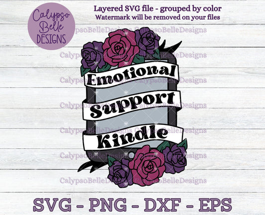 Emotional Support Kindle Design