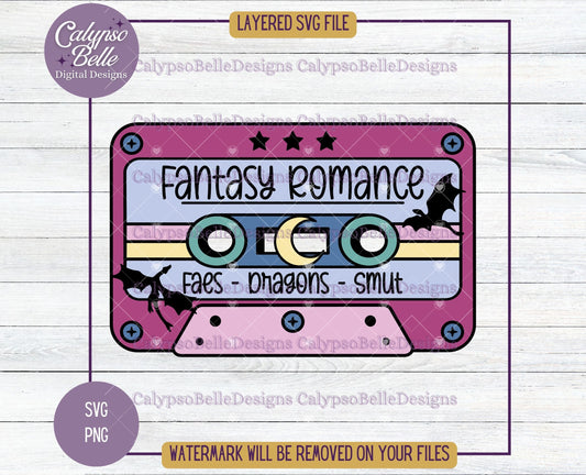 Fantasy Romance Mixtape, Bookish Designs