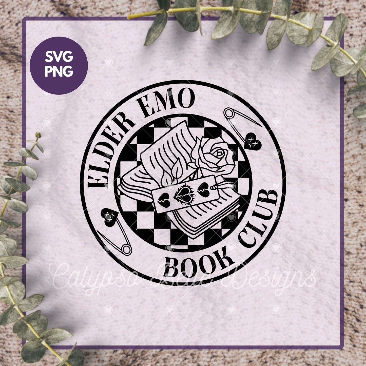 Elder Emo Book Club, Bookish Designs