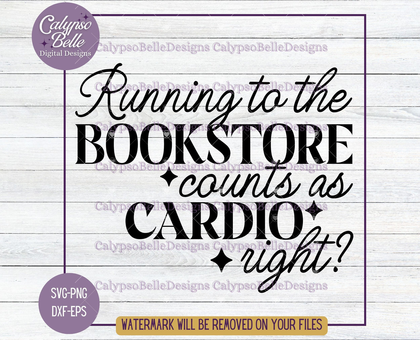 Running to the bookstore counts as cardio right?, Bookish Design