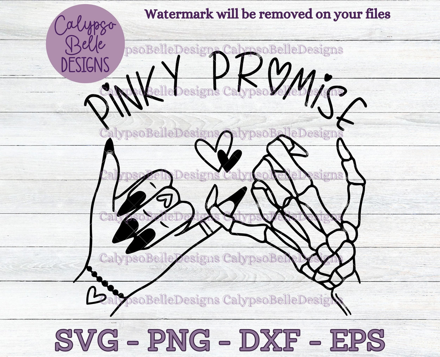 Pinky Promise with my Demons, Gothic Emo Design