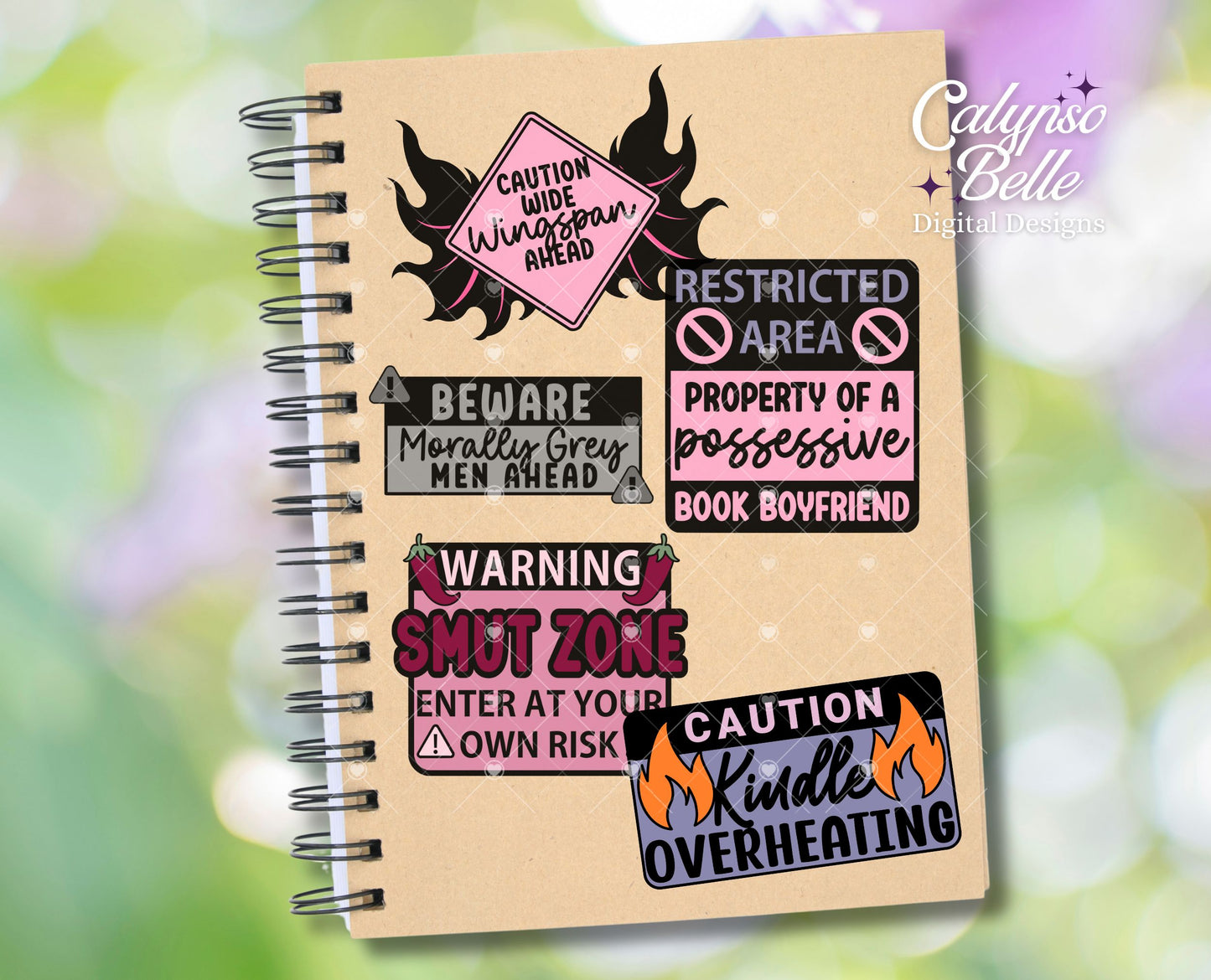 Smut Reader Signs Bundle, Bookish Designs