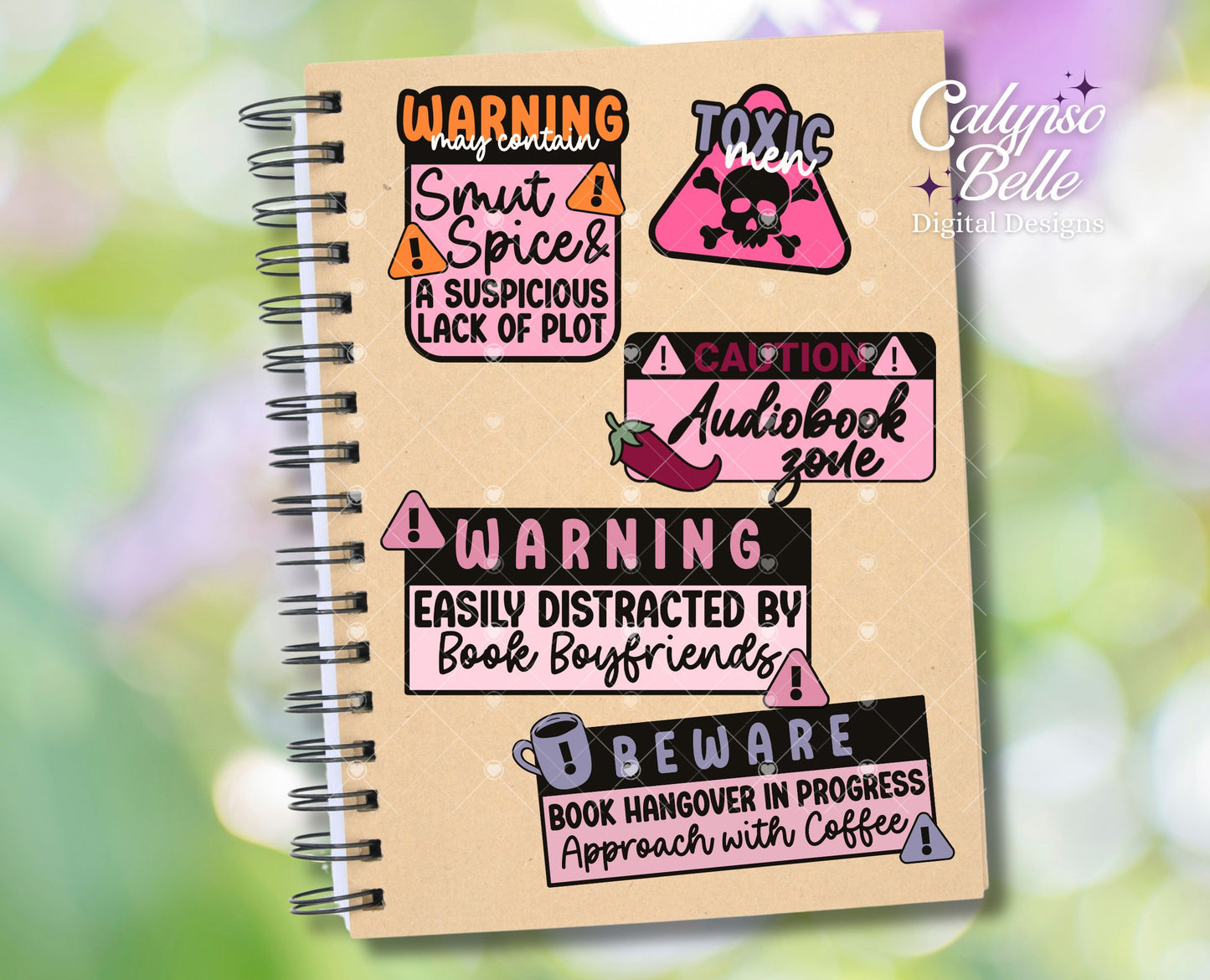 Smut Reader Signs Bundle 2, Bookish Designs