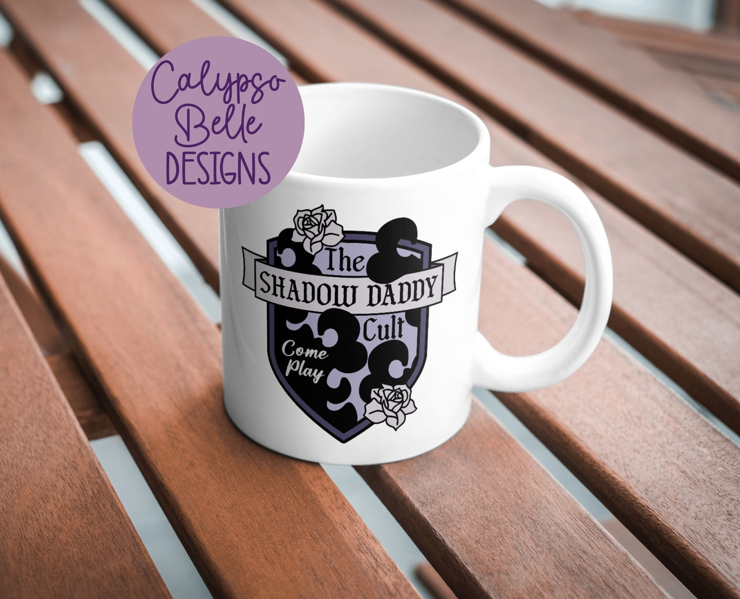 Shadow Daddy Cult, Bookish Badge Design