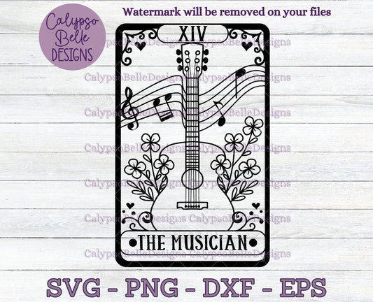 The Musician Tarot Card Design