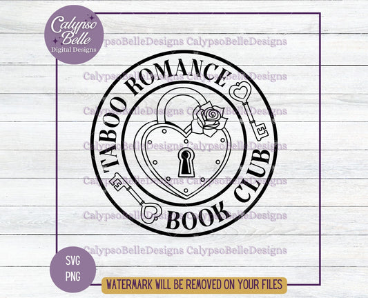 Taboo Romance Book Club, Bookish Designs