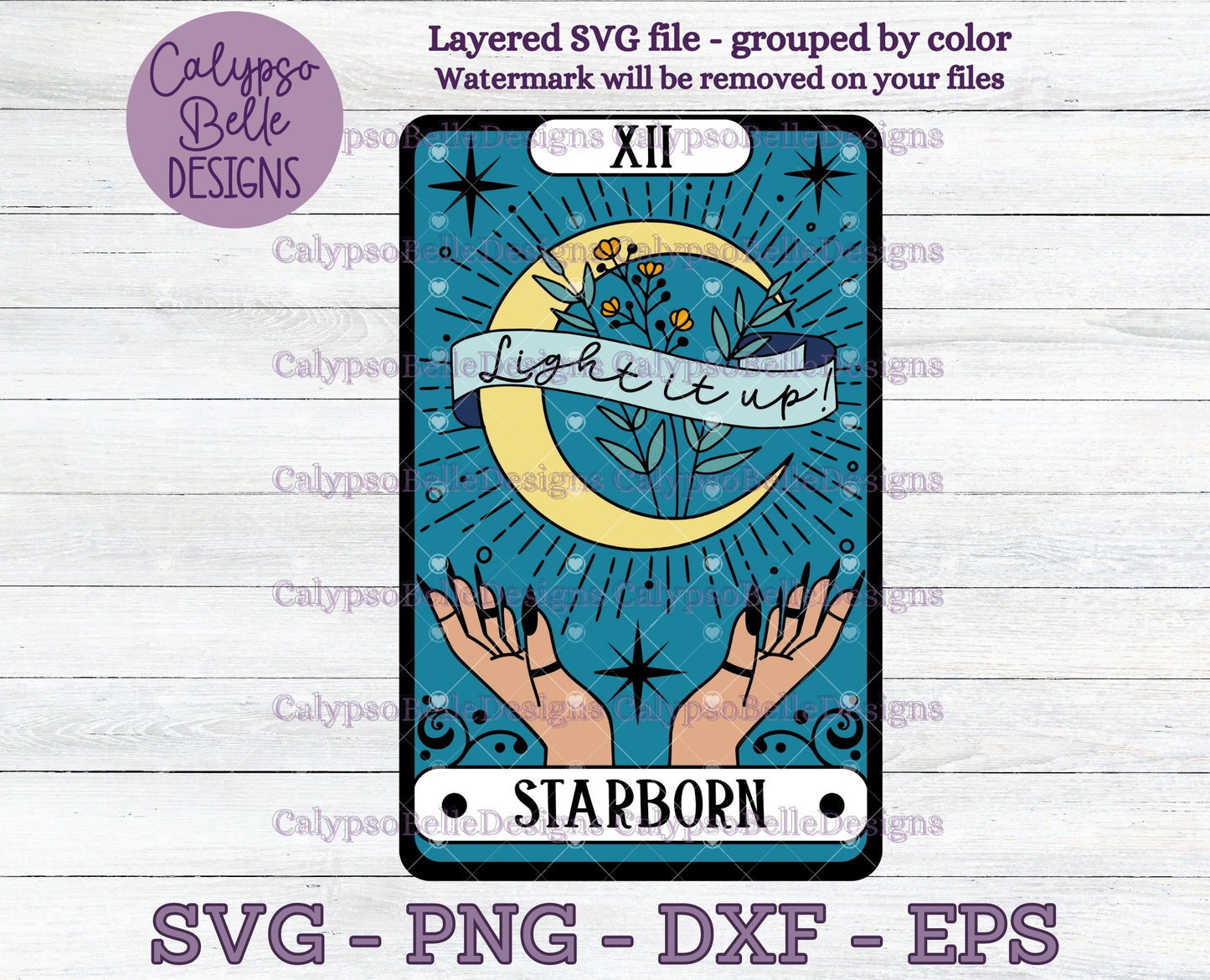 Starborn Light it Up Tarot Card Design