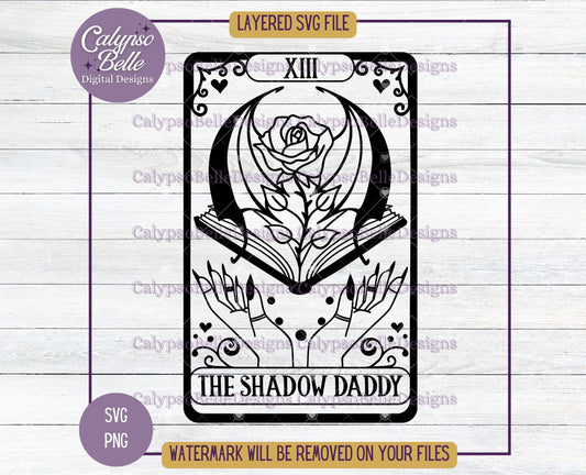 The Shadow Daddy, Tarot Card Design, Bookish Designs