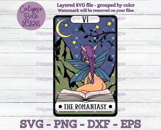 The Romantasy Tarot Card Design