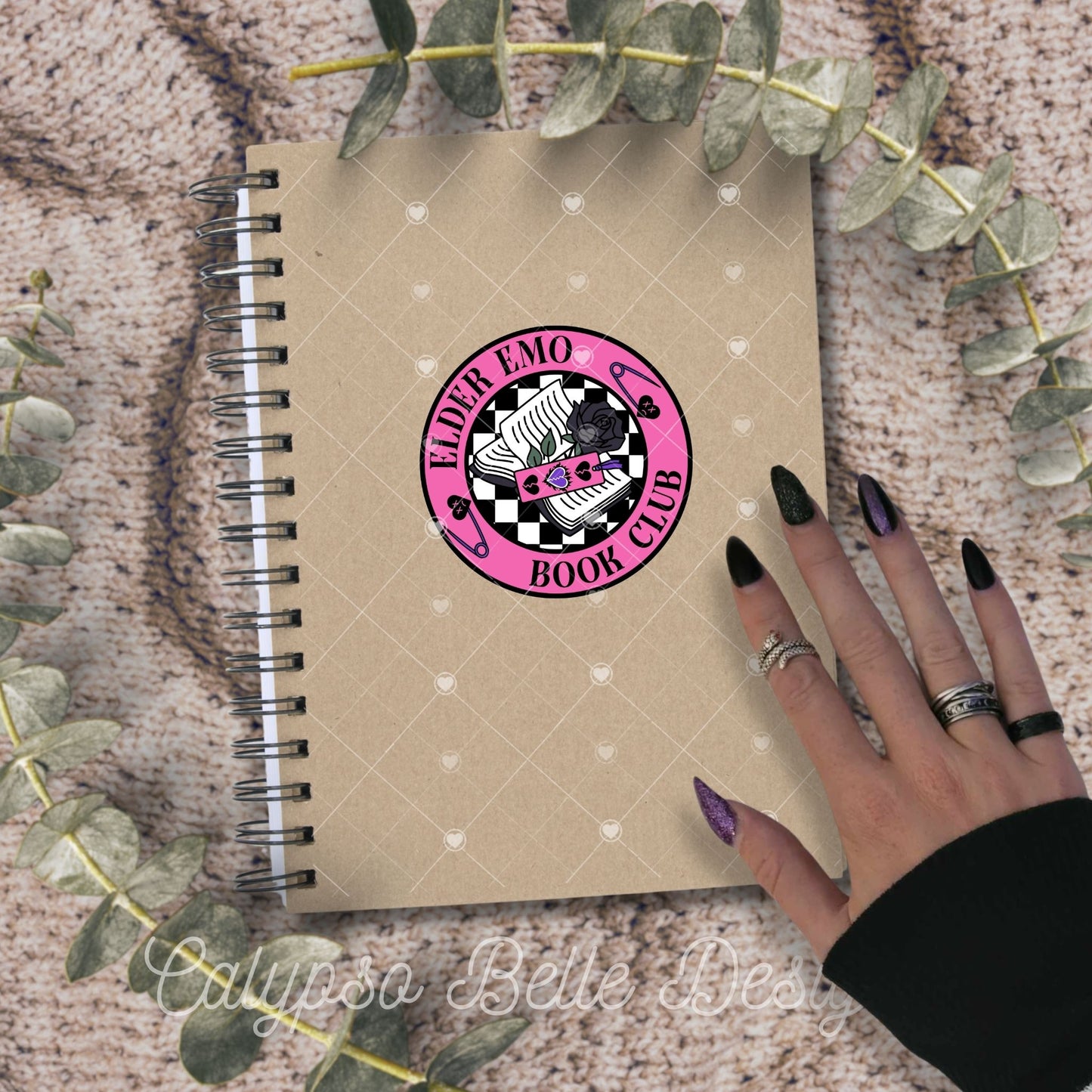 Elder Emo Book Club, Bookish Designs