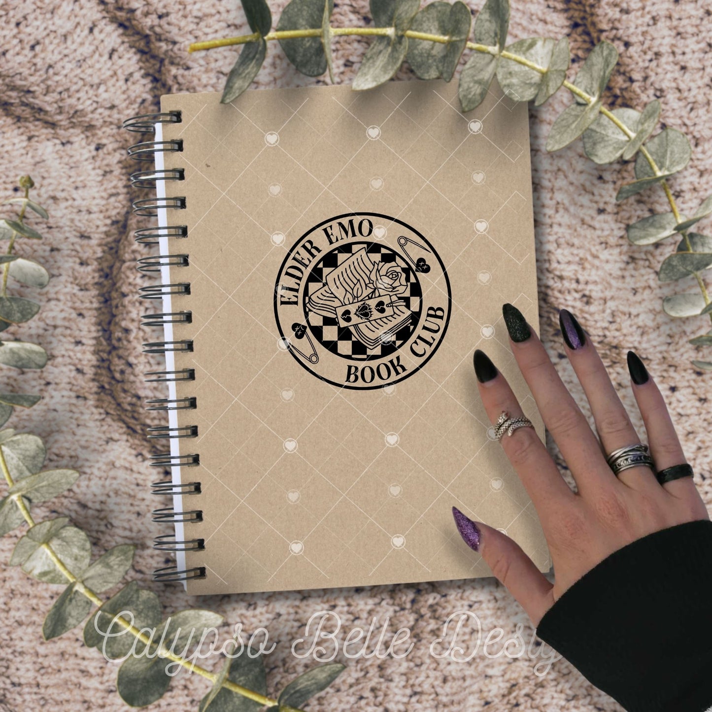 Elder Emo Book Club, Bookish Designs