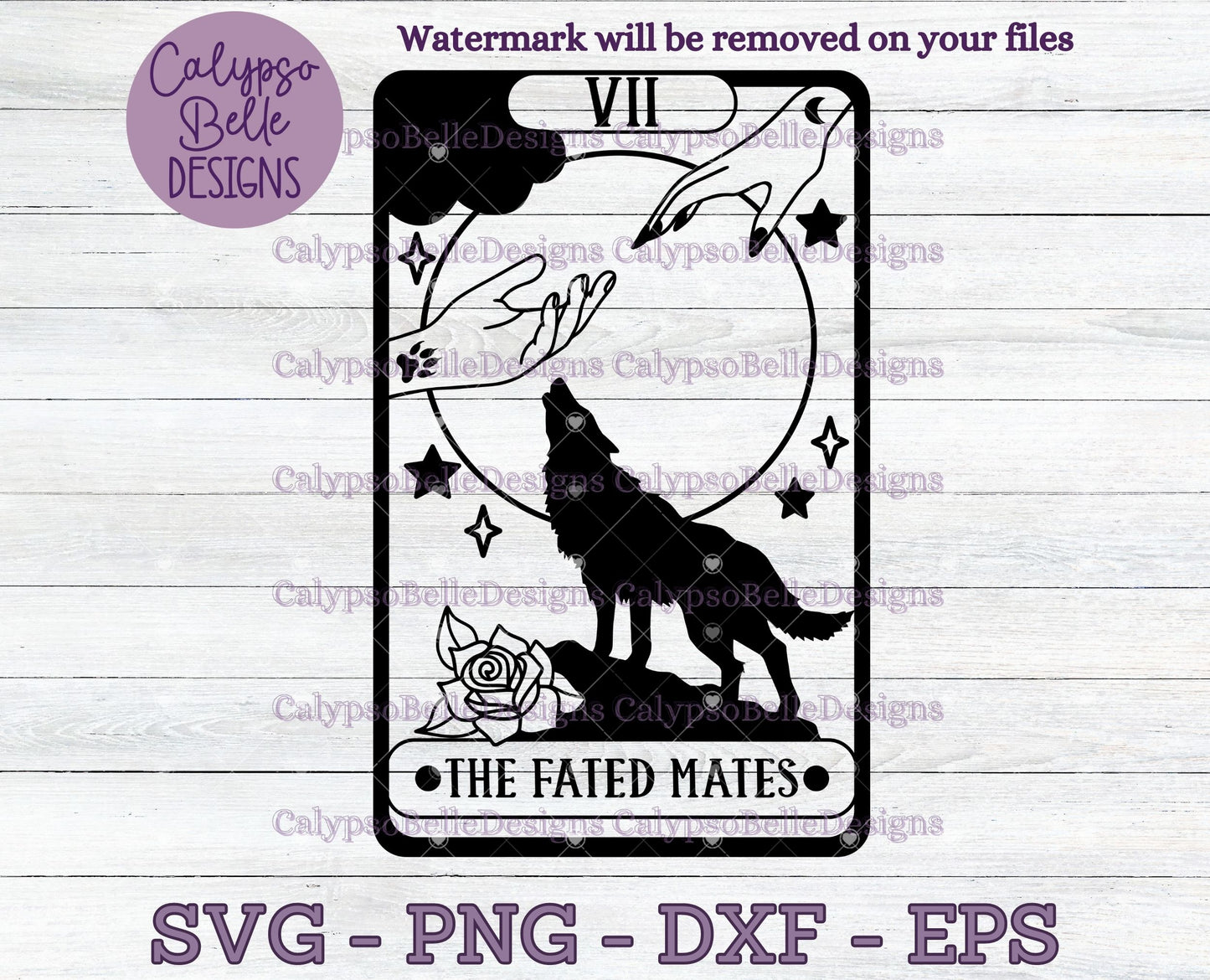 The Fated Mates Tarot Card Design