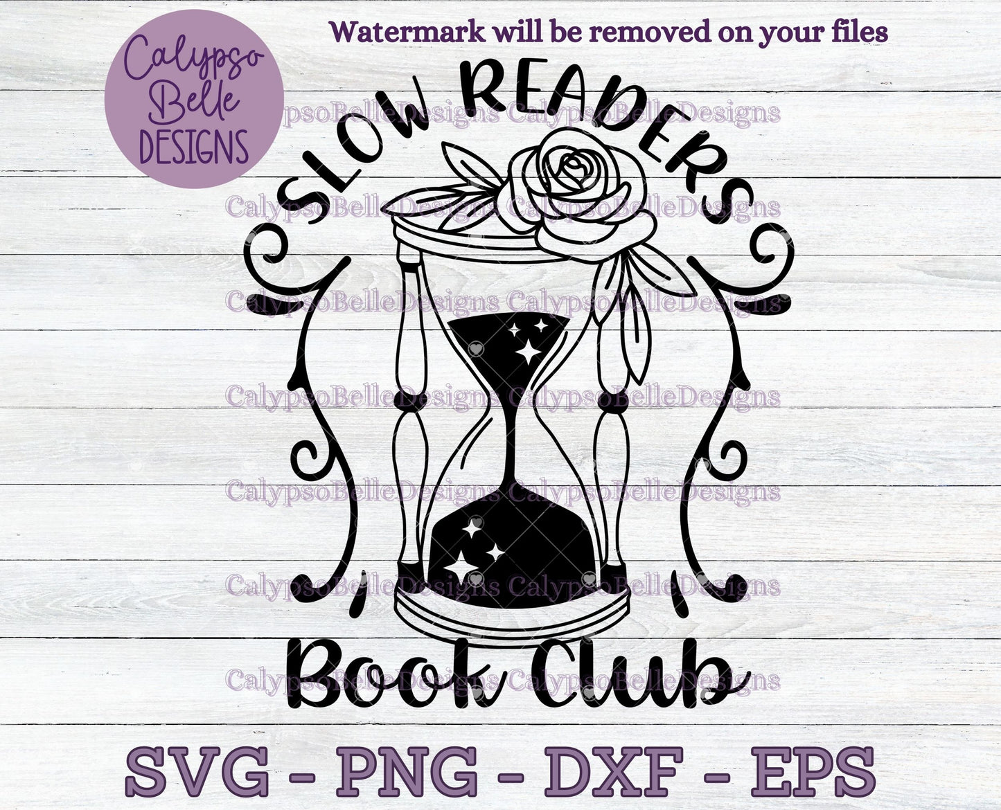 Slow Readers Book Club Design