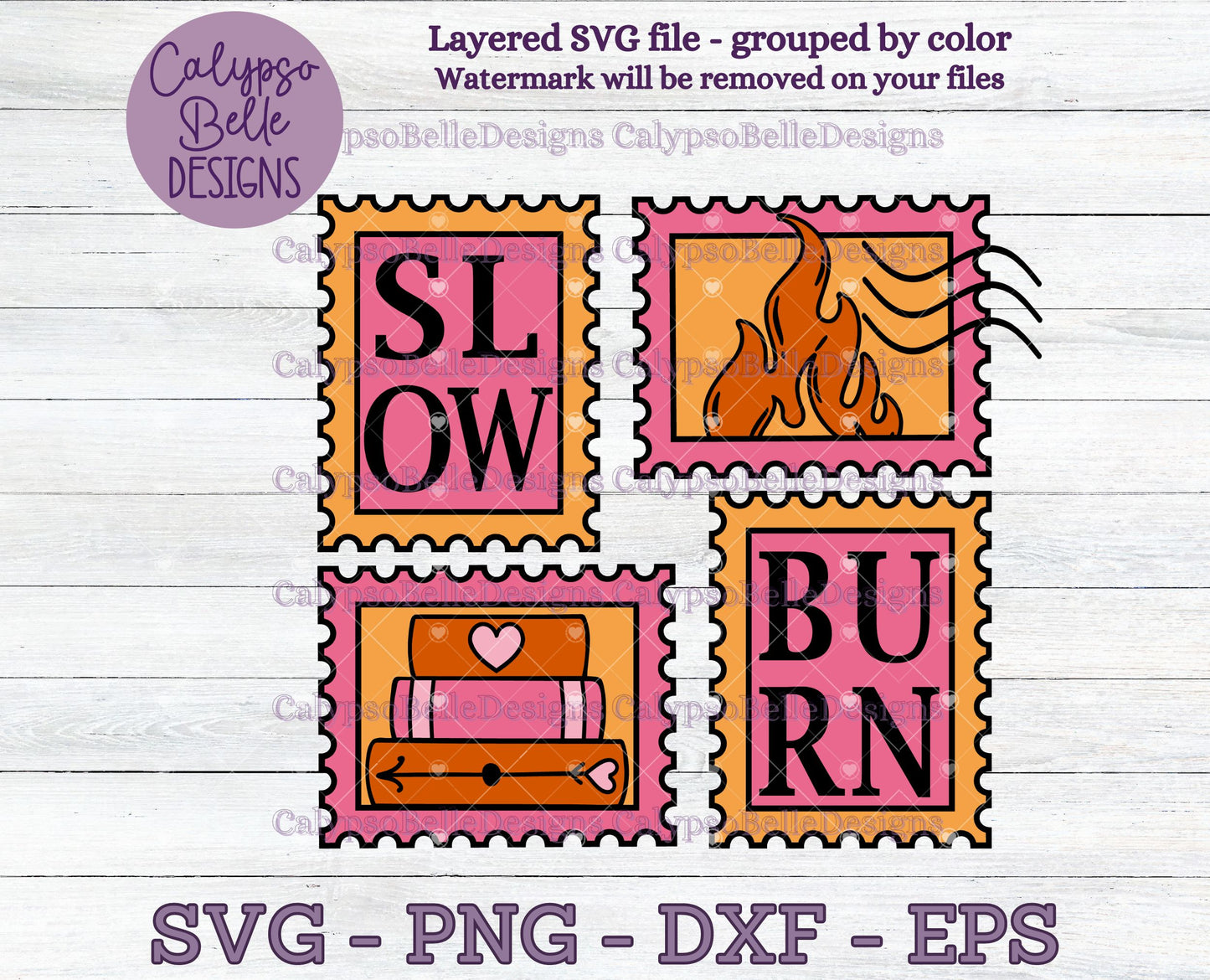 Slow Brun Stamps, Bookish Stamps, Bookish Design