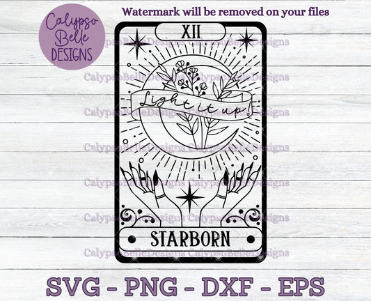 Starborn Light it Up Tarot Card Design