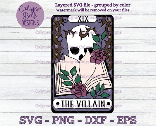 The Villain Tarot Card Design