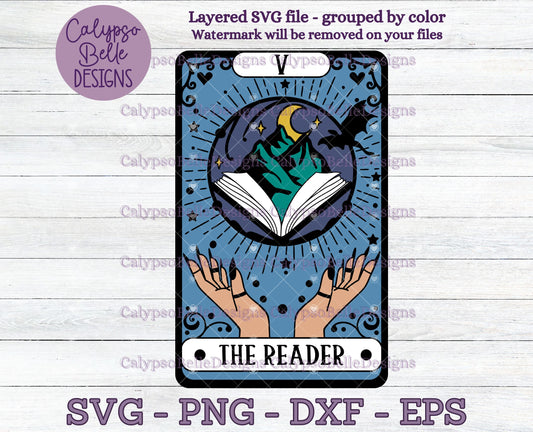 The Reader Tarot Card Design