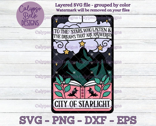 City of Starlight, Tarot Card Design