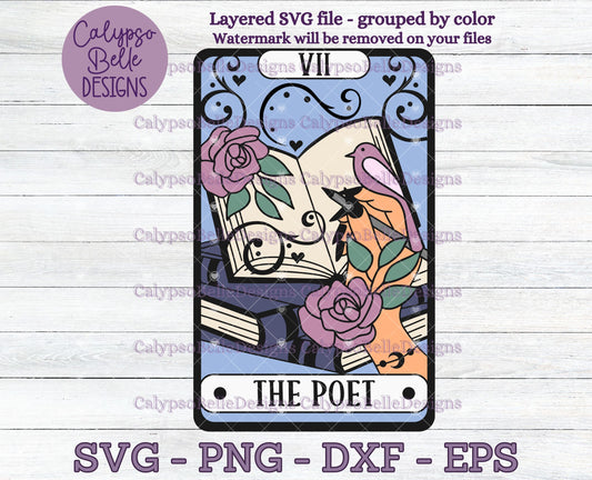 The Poet Tarot Card Design, Profession