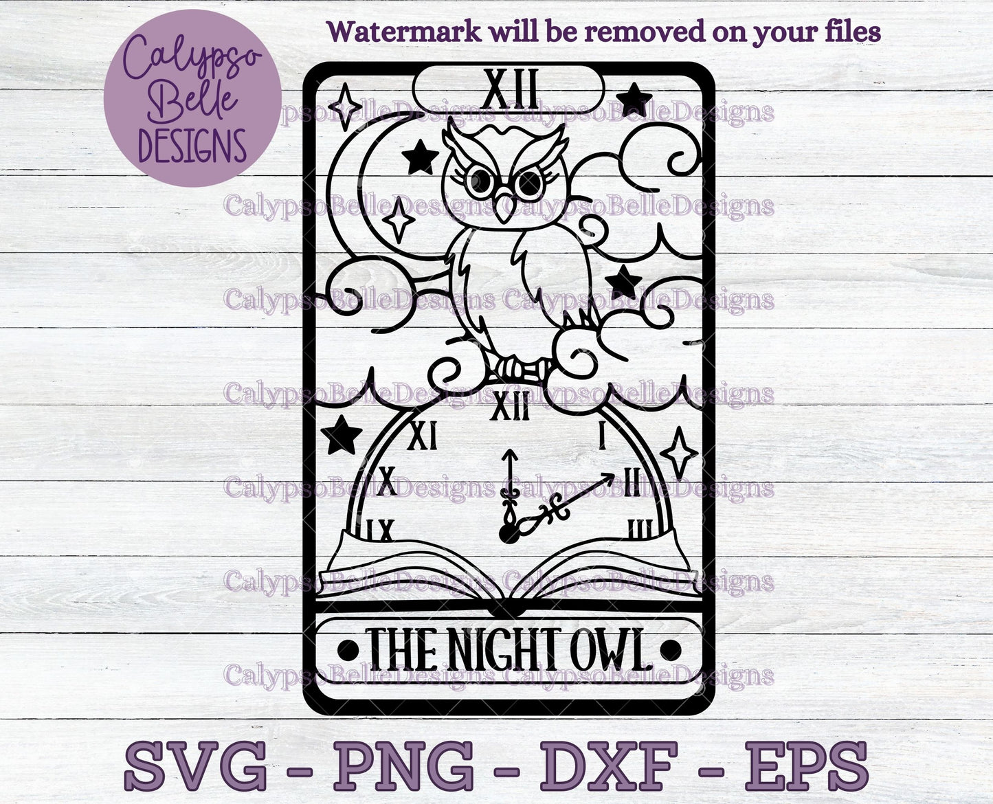 The Night Owl Tarot Card Design