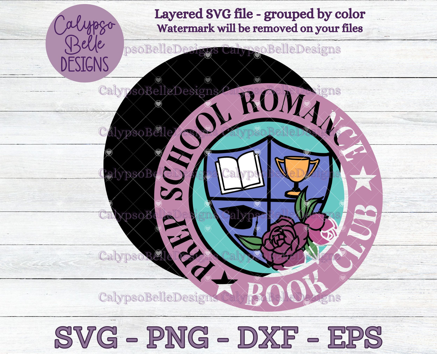 Prep School Romance Book Club, Bookish Design