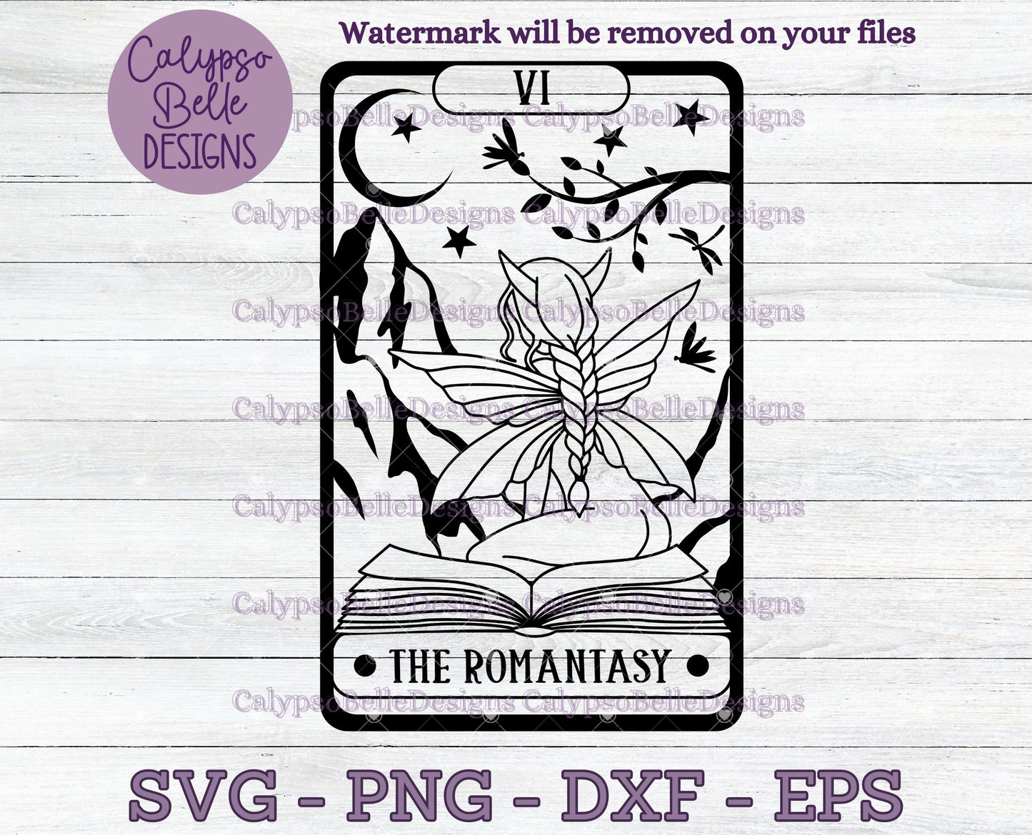 The Romantasy Tarot Card Design