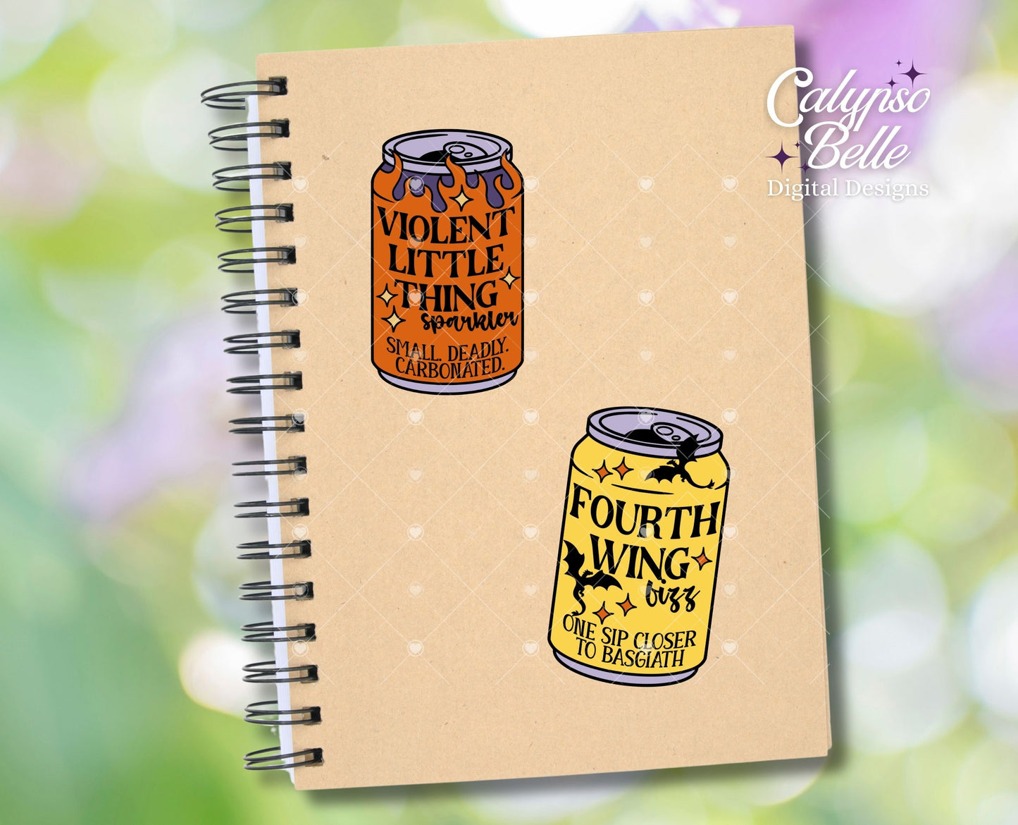 Dragon Fantasy Romance, Smut Reader Soda Pops Bundle, Bookish Designs