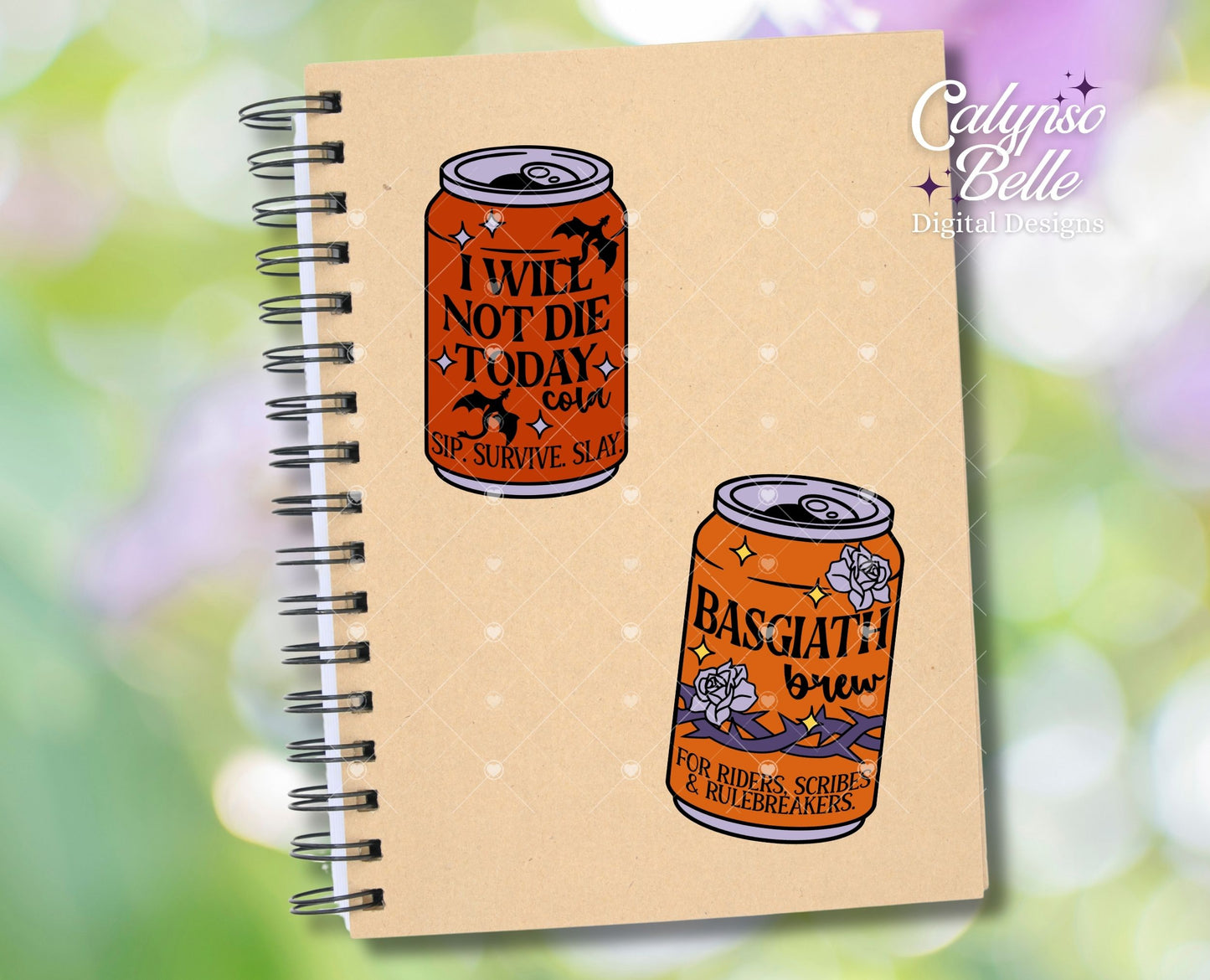 Dragon Fantasy Romance, Smut Reader Soda Pops Bundle, Bookish Designs