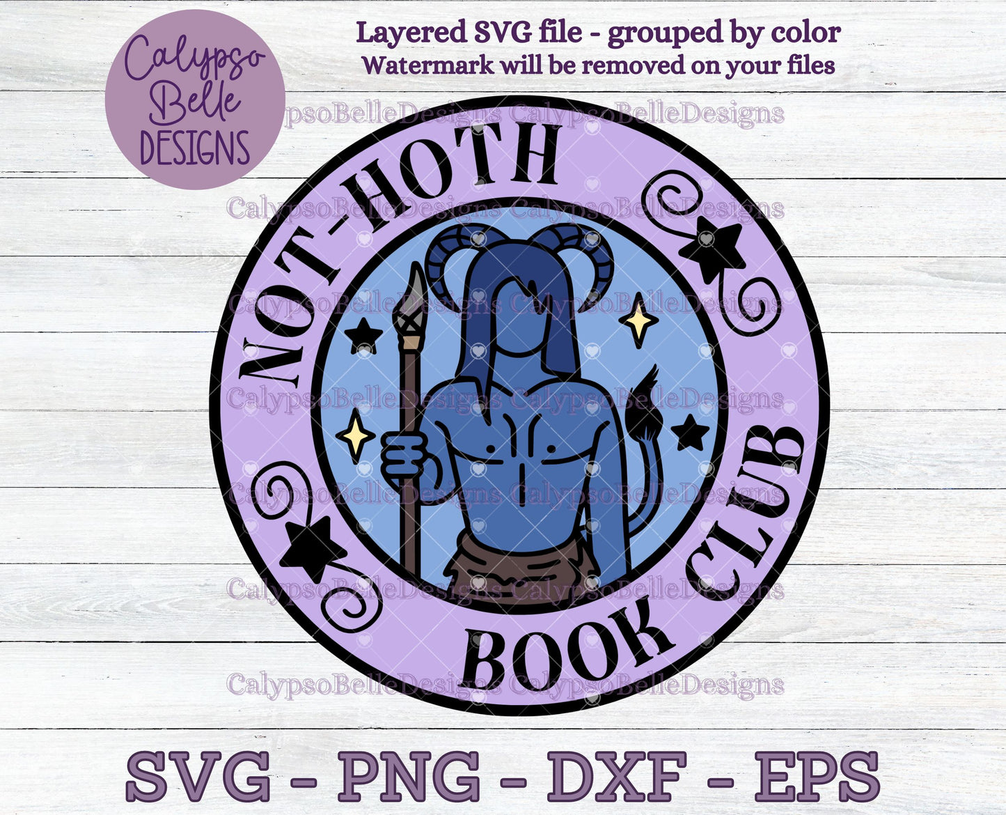 Not-Hoth Book Club, Ice Planet Barbarians, Bookish Design