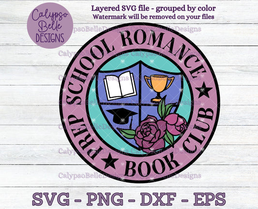 Prep School Romance Book Club, Bookish Design