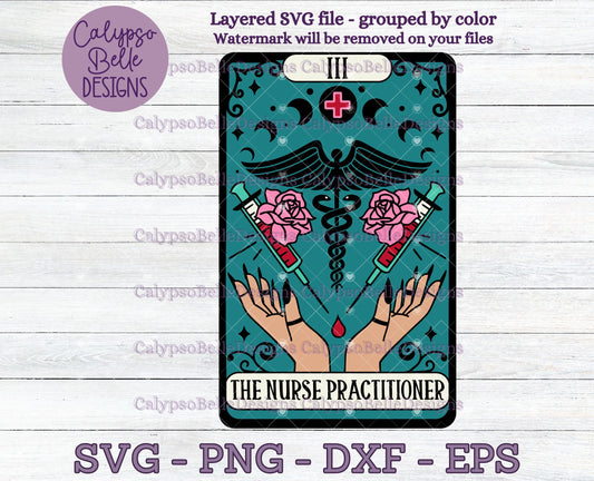 The Nurse Practitioner Tarot Card Design