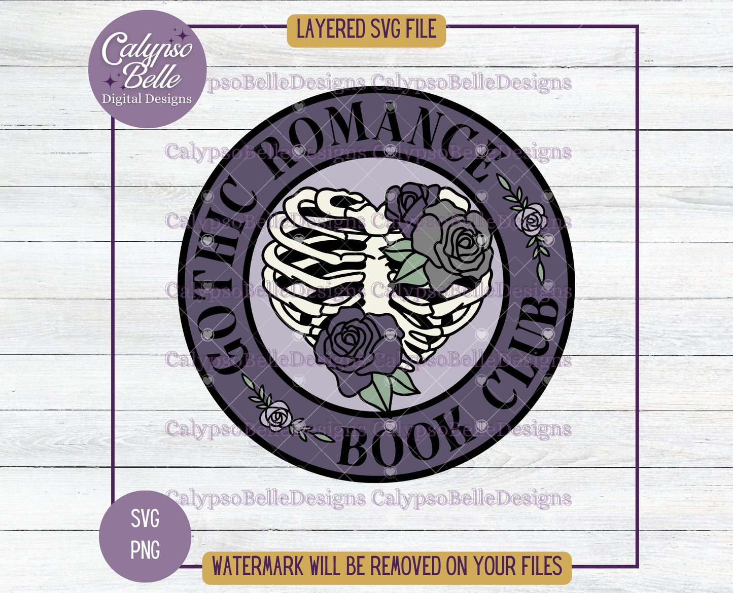 Gothic Romance Book Club, Bookish Designs