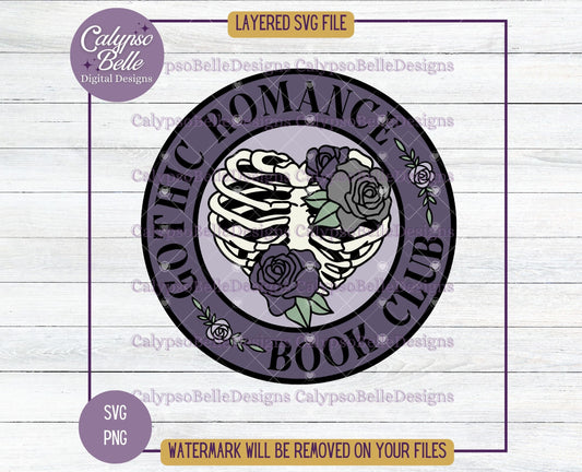 Gothic Romance Book Club, Bookish Designs