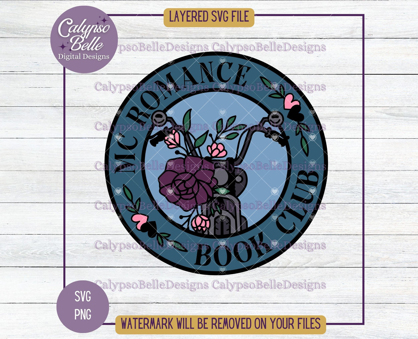 MC Romance Book Club, Bookish Designs