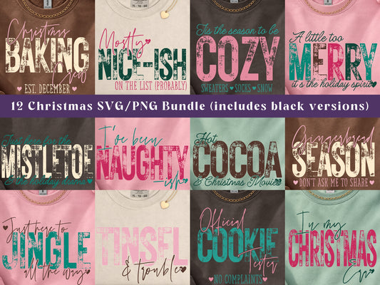 Christmas Sayings Bundle