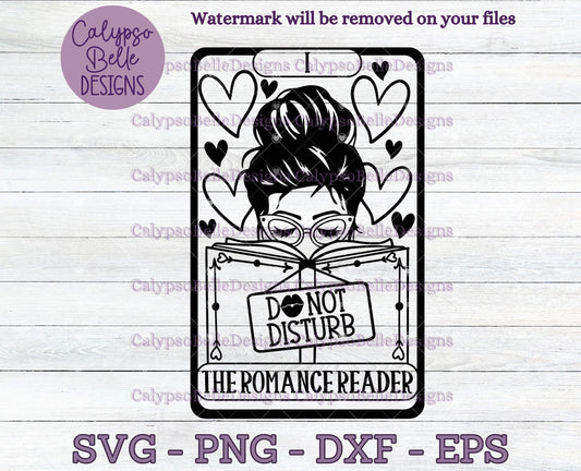 The Romance Reader Tarot Card, Bookish Design