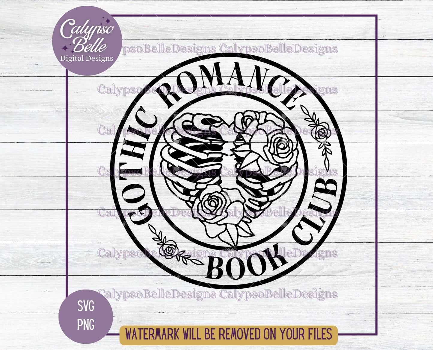 Gothic Romance Book Club, Bookish Designs