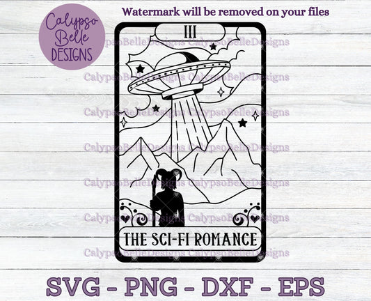 The Sci-Fi Romance Tarot Card Design