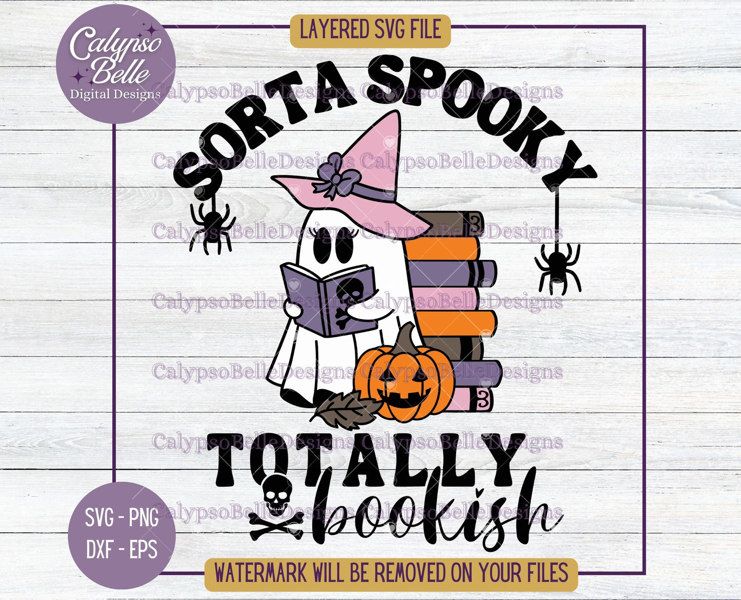 Sorta Spooky, Totally Bookish, Spooky Bookish, Halloween Design