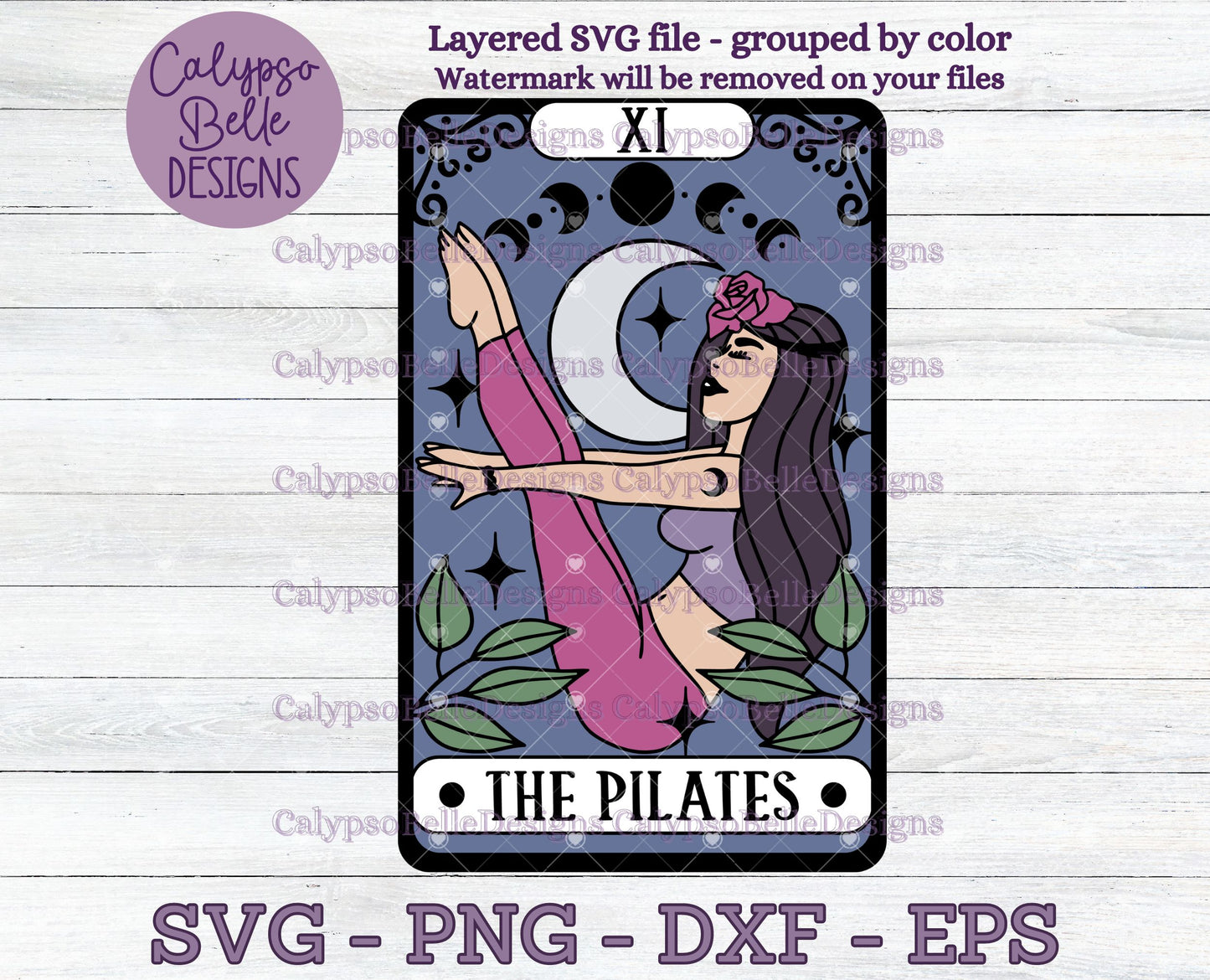 The Pilates Tarot Card Design