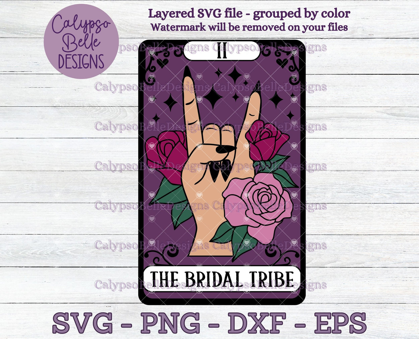 The Bridal Tribe Tarot Card Design