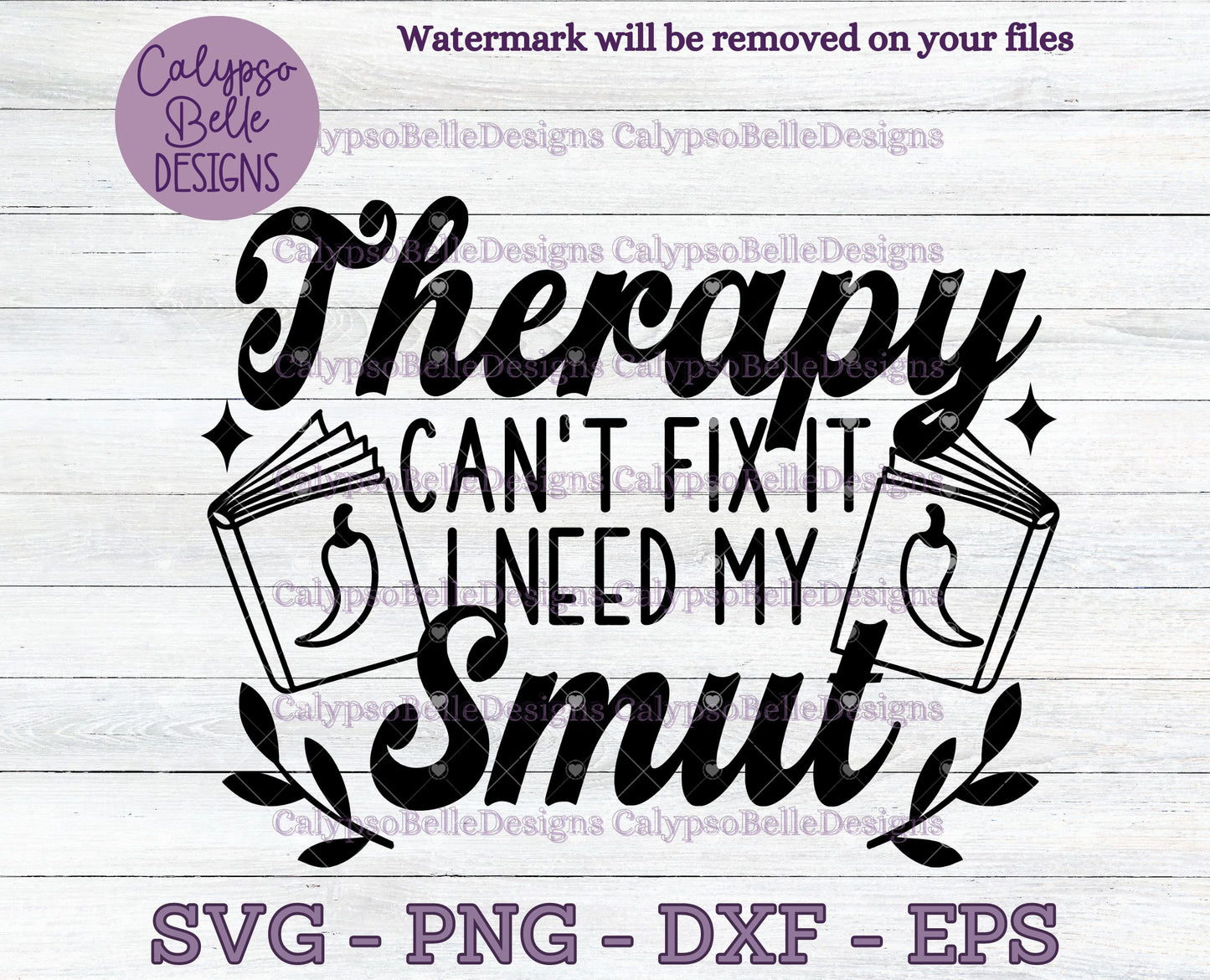 Therapy can't fix it, I need to my Smut, Bookish Kinky Design