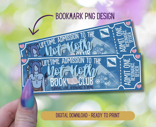 Not-Hoth Book Club, Ruby Dixon, Ice Planet Barbarians Printable Bookmark