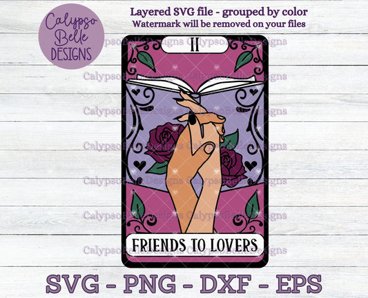 Friends to Lovers Tarot Card Design