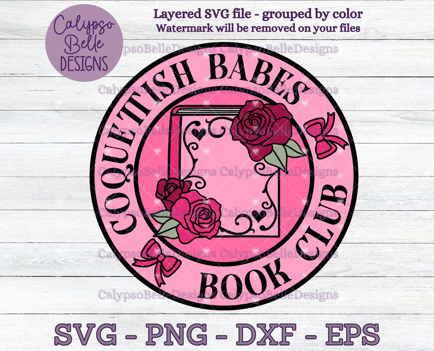 Coquettish Babes Book Club, Bookish Design