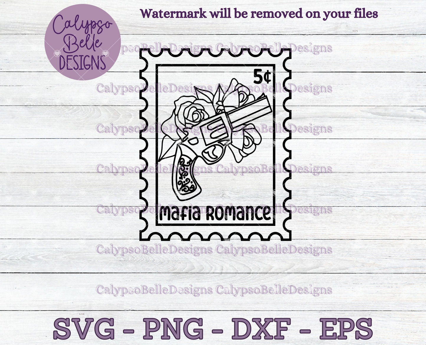 Mafia Romance, Trope Stamps, Bookish Stamps, Bookish Design